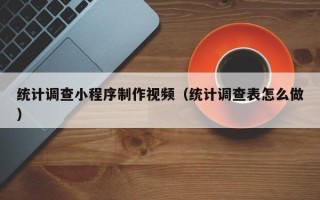 博尔塔拉统计调查小程序制作视频（统计调查表怎么做）